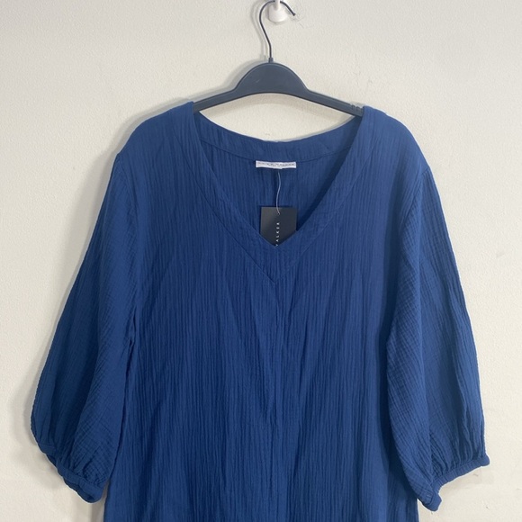 Bryn Walker Gauzy Midi Dress XXS NWT - Picture 2 of 10